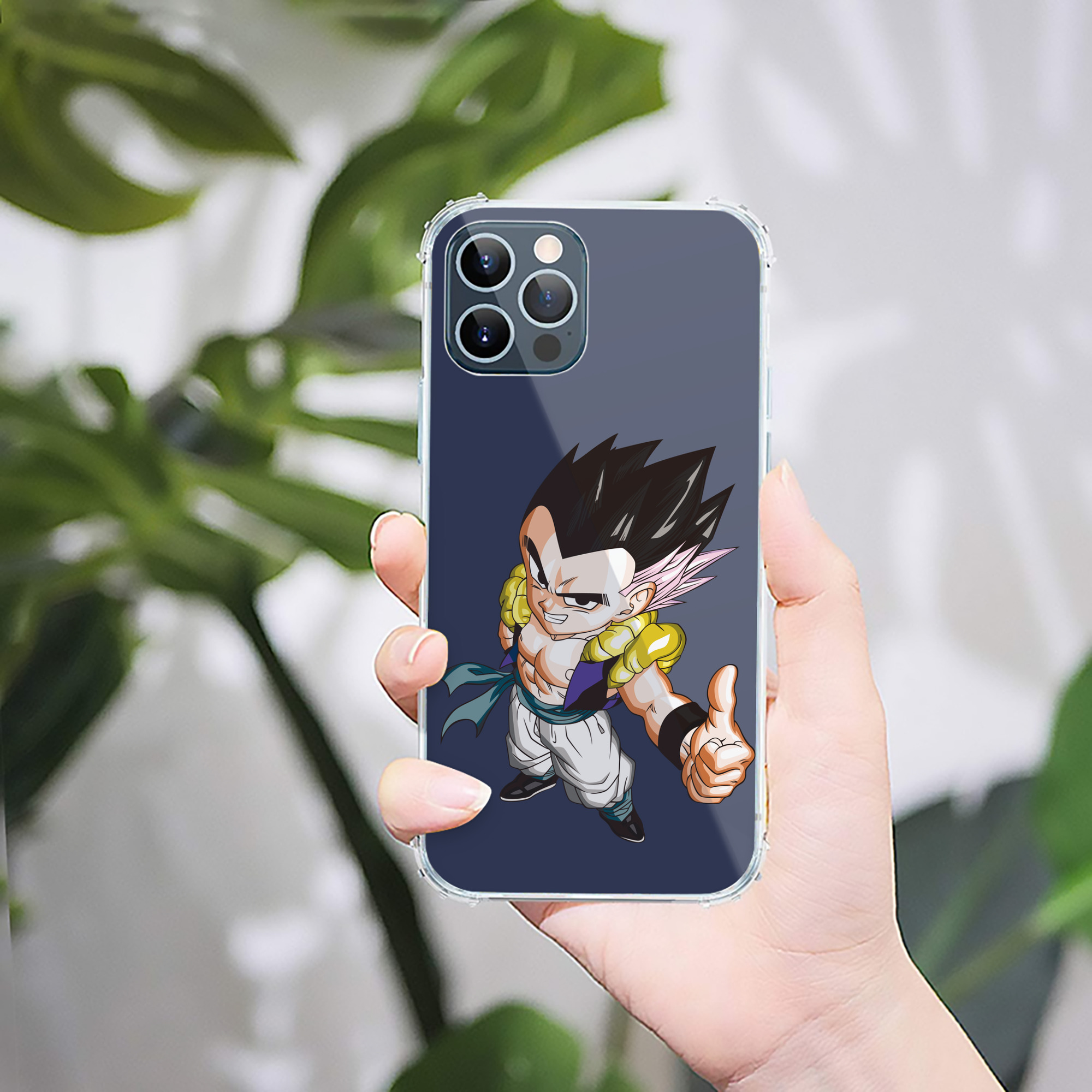 （画像用） ドラゴンボール ベジータ四世（Bejīta Yonsei）DRAGON BALL Vegeta IV 【iPhone 12シリーズ対応】透明スマホケース（クリアソフトケース）